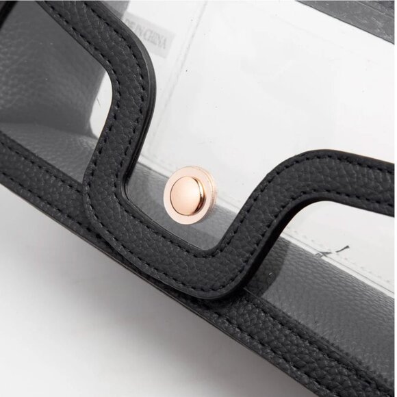 NWT PINK Stadium Approved Clear Crossbody Shoulder Bag Gameday & Concert purse - Picture 4 of 6